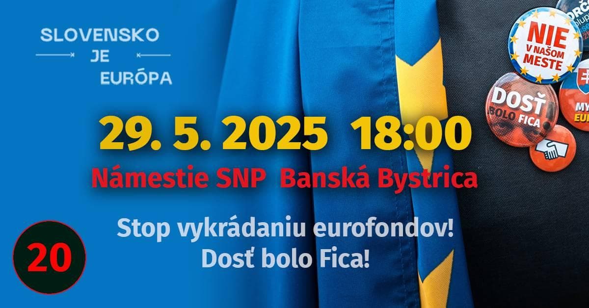 Stop vykrádaniu EU fondov Banská Bystrica