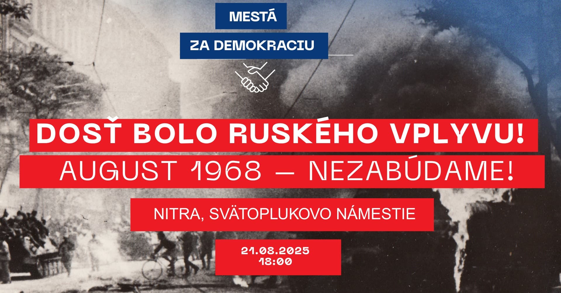 DOST BOLO RUSKEHO VPLYVU - NIKDY VIAC!