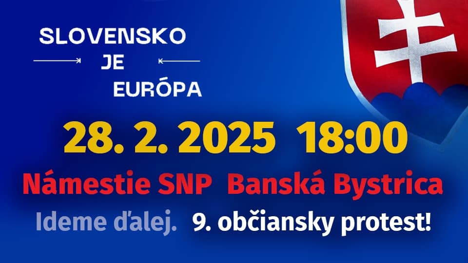 Slovensko je Európa Banská Bystrica